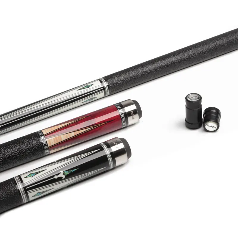 Fury Billiard Pool Cue Stick Kit Maple Shaft модная цифровая гравировка кожаная пленка 2019 Новое