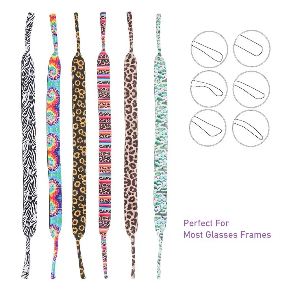 

1PC Adjustable Floating Sunglass Straps Soft Durable Neoprene Eyewear Strap Safety Glasses Retainers Holder Sports Lanyard