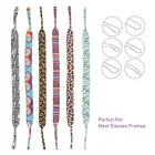 Цветные регулируемые плавающие ремешки для солнцезащитных очков, пляжные спортивные для безопасности кемпинга фиксаторы для очков, шнур для очков, ремешок-держатель неопрен