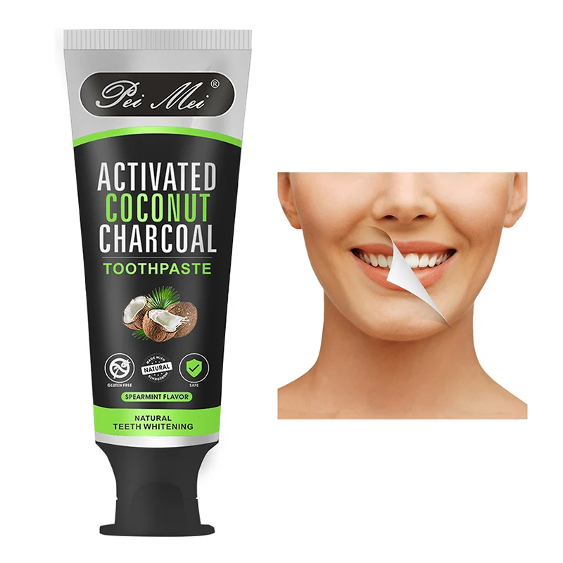 Зубная паста бамбуковый уголь кокосовое масло 100 мл натуральное глубоко