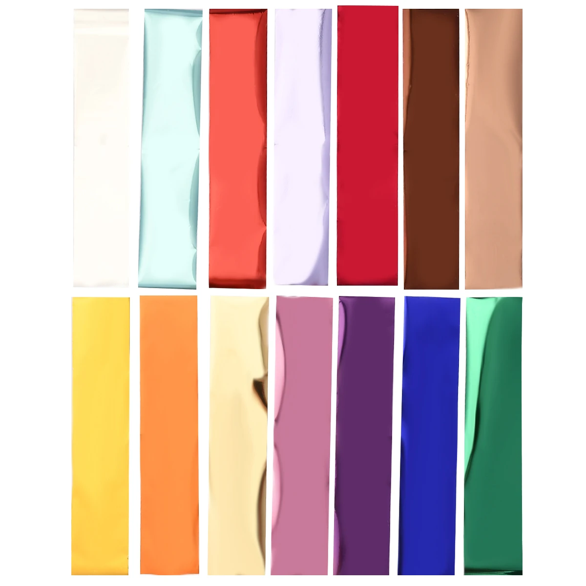 14 шт. фольга для ногтей 20 х4 см | Красота и здоровье