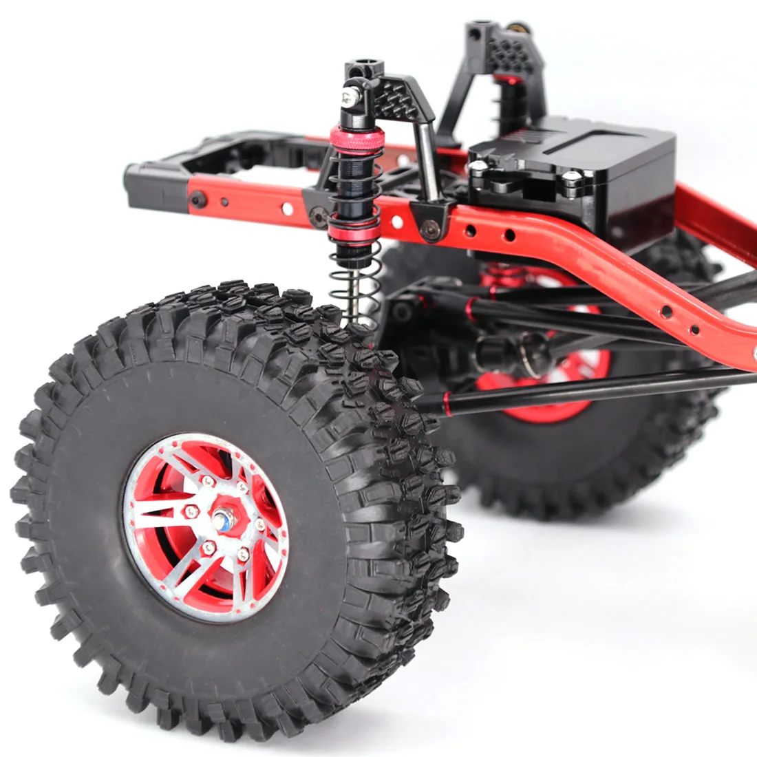 Upgrade Version 313mm Wheelbase Frame Chassis with Reverse Transmission Portal Axle for 1/10 AXIAL SCX10 RC Crawler Car | Игрушки и