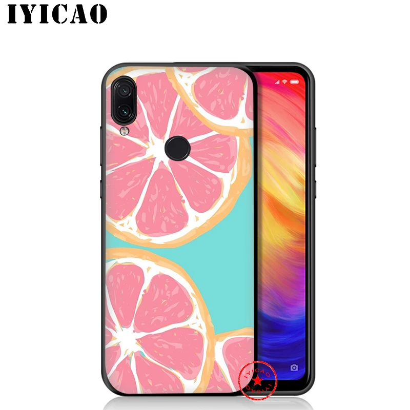 IYICAO Grape Fruit Art Soft Case for Redmi K20 8A 7A 7 6 Pro 6A 5 Plus 5A 4X 4A S2 Go Silicone |