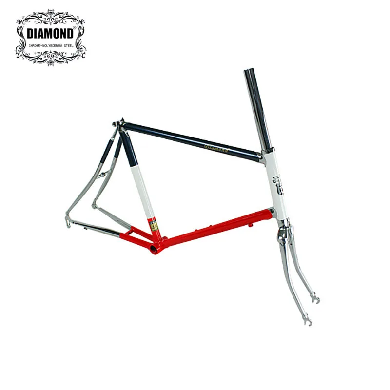 20 дюймовая велосипедная Рама Reynolds 4130 хромированная молибденовая стальная рама для шоссейного велосипеда Серебристая оправа на заказ 451 велосипедная Рама