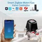 Умный клапан Tuya, беспроводной контроллер для газа и воды, Wi-Fi, с поддержкой Alexa, Google Assistant, шлюз IFTT Zigbee