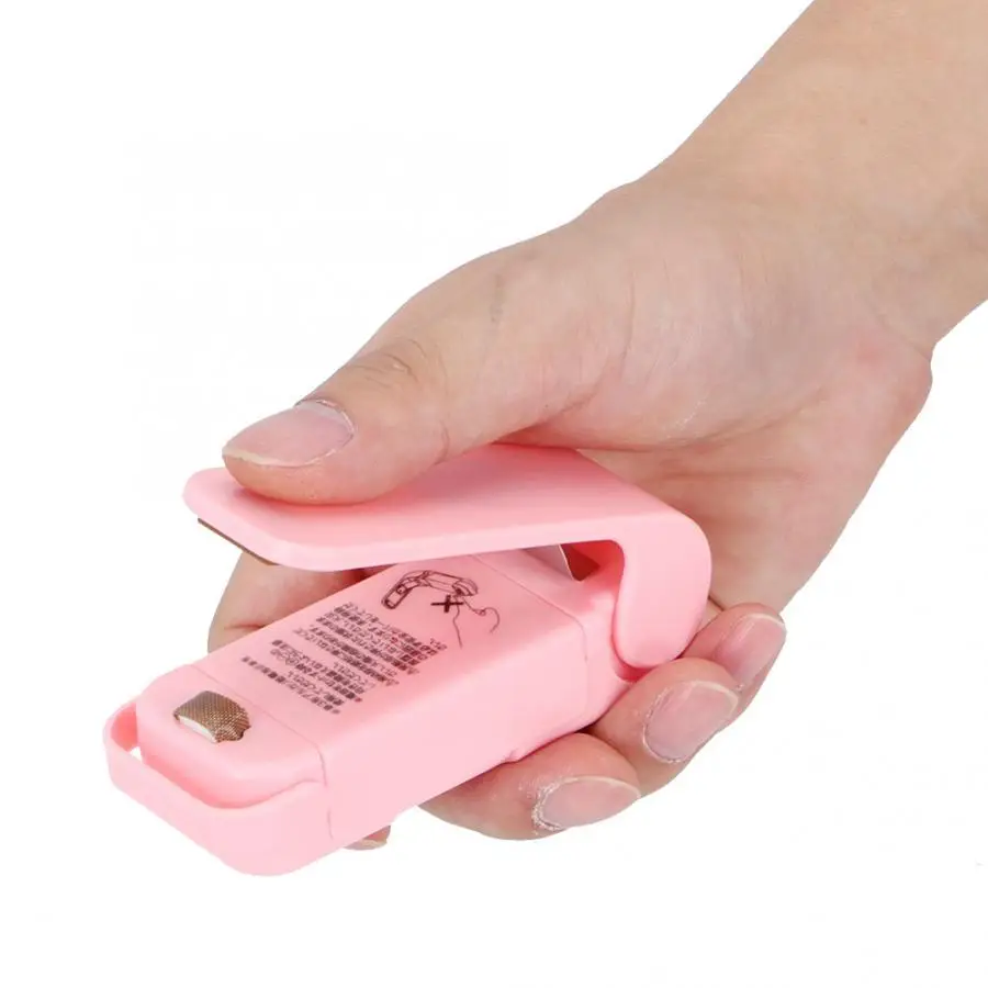 Mini Portable Manual Vacuum Sealer Fresh-keeping Food Snack Sealing Machine Home Office Convenient Storage Tools | Дом и сад