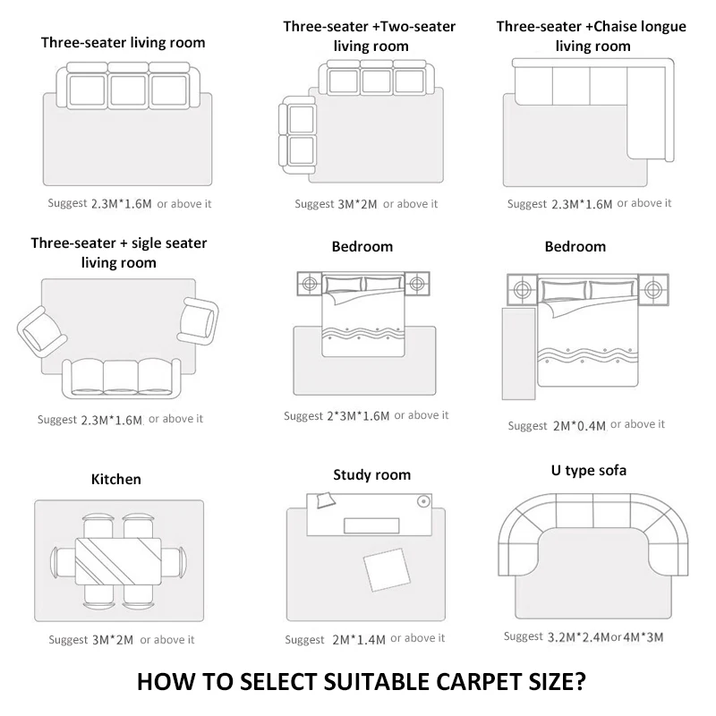 

Livingroom Decoration Modern Carpets Aera Rugs floor mat