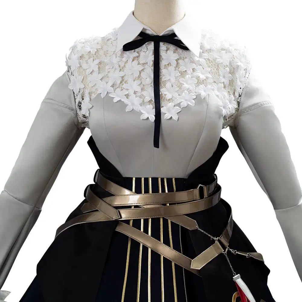 

Game Arknights Astesia Cosplay Costume Full Set Custom Made Women Girls Dress Halloween Carnival Costumes