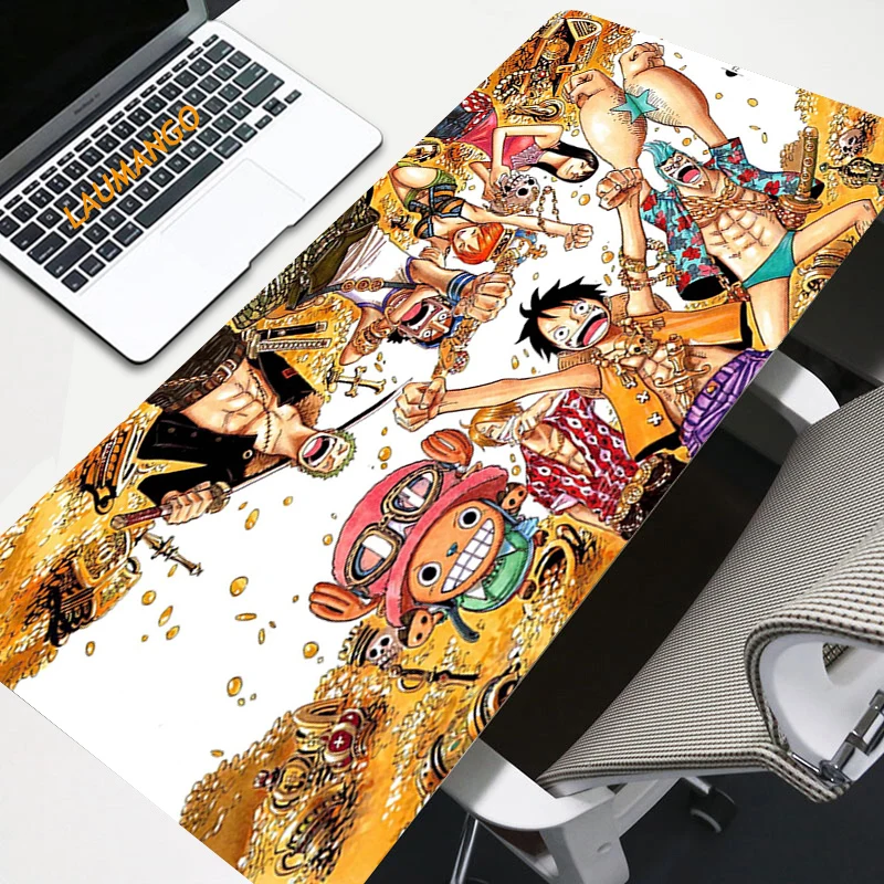 

One Piece Super large mouse pad for Internet cafes special game keyboard mouse pad gaming accessories desk mat 80x30x3mm carpet