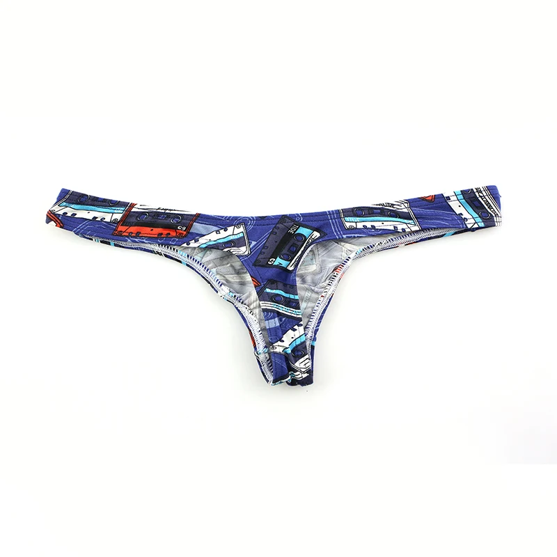 Сексуальное мужское нижнее белье AIIOU Трусы стринги с Т образным вырезом мужские
