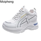 Кроссовки Moipheng женские на очень высоком каблуке, массивные дышащие сетчатые сникерсы, разные цвета