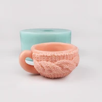 przy sweater coffee cup soap molds 3d cup mould silicone fondant soap molds handmade mold clay resin candle mould