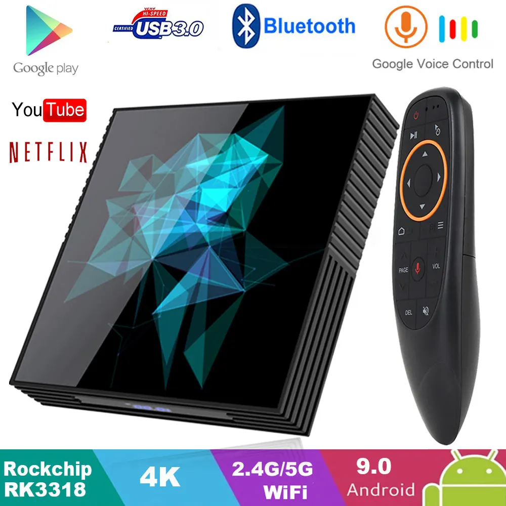 4K Smart tv Box Android 9,0 TX6 Allwinner H6 4GB ram 64GB rom 2G/16G 32G BT 2,4G/5 GHz двойной WiFi медиаплеер TX6 MINI