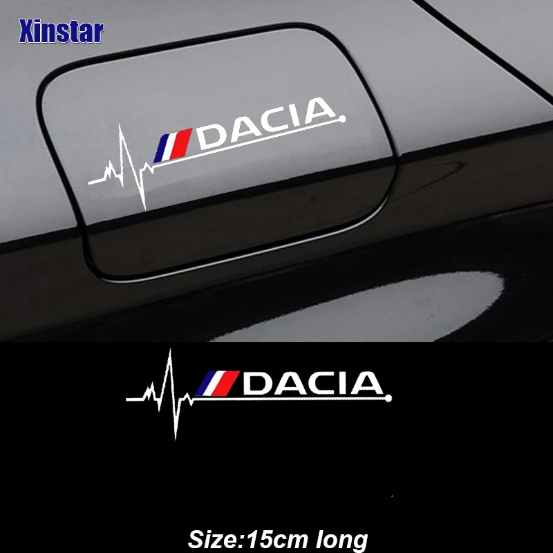 

Dacia Car Tank Oil Sticker For Renault Dacia ZOE Duster Megane TWINGO Logan KADJAR Scenic Sandero Car Accessories