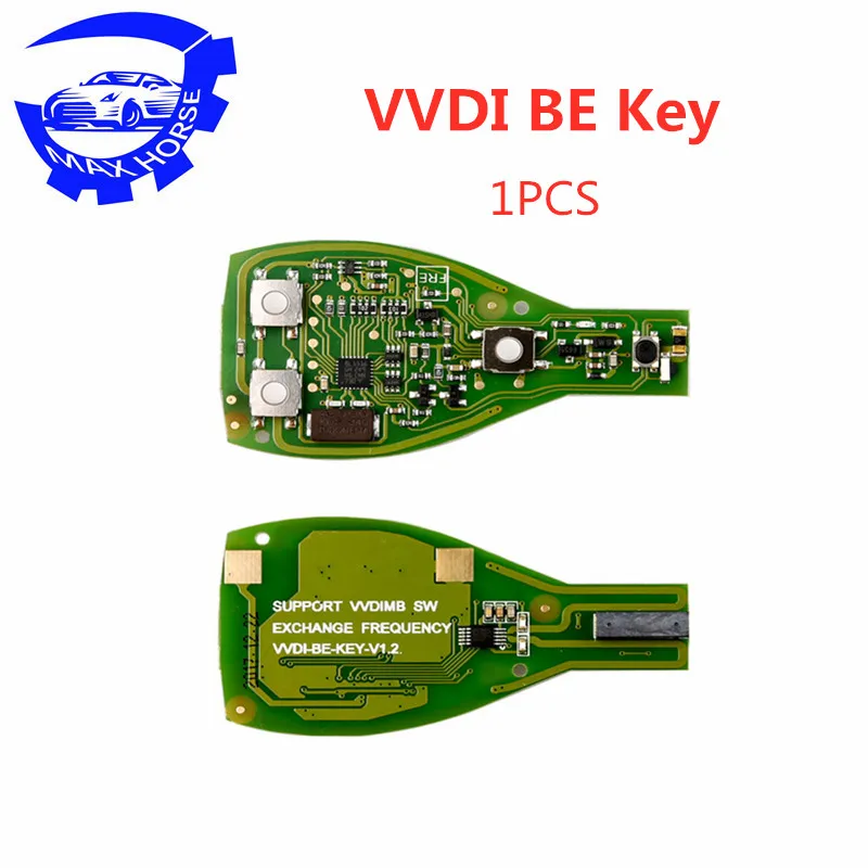 С логотипом Xhorse VVDI BE Key Pro улучшенная версия и для Benz Smart Shell 3 кнопки Mercedes корпус