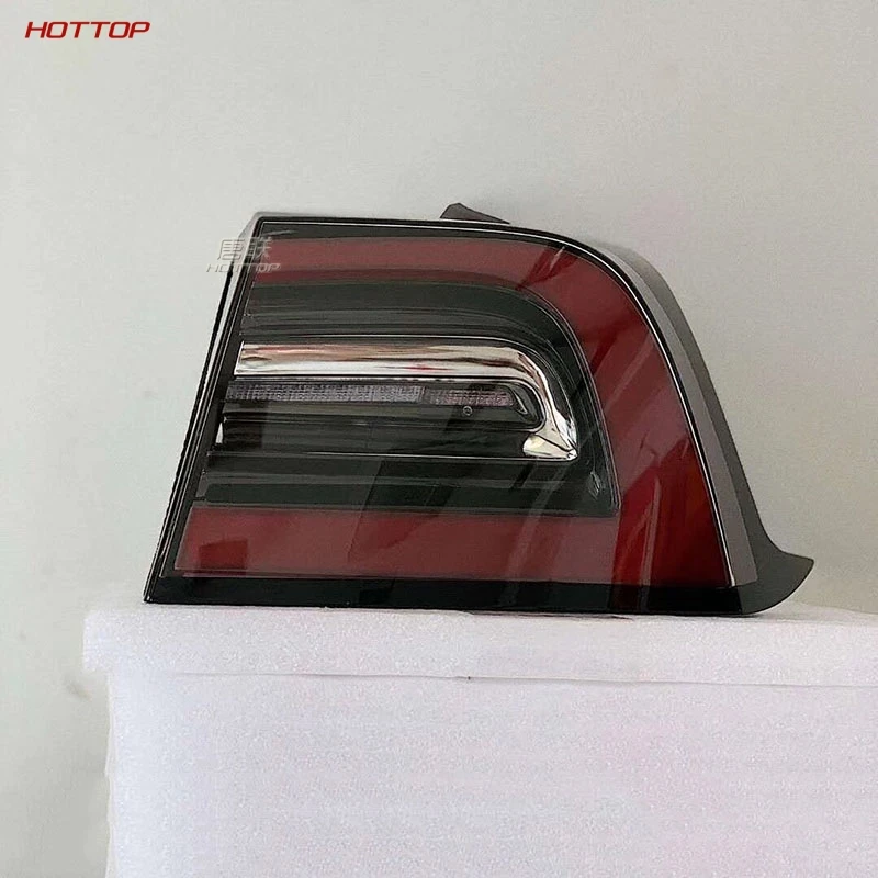 

Car Accessories Black & Red Tail Lights Taillight Assembly For Tesla Model3 2019