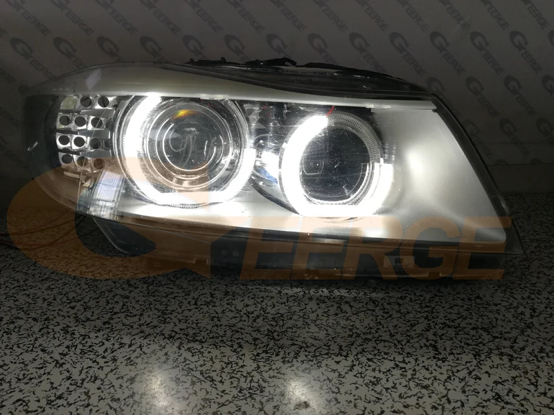 Отличные DTM M4 стильные ультра яркие светодиодные ангельские глазки halo Кольца для