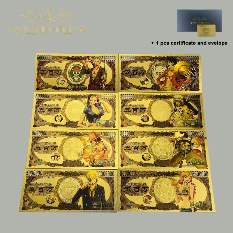 Лучшая цена для всех типов банкнот из японского аниме Демон с покрытием 24