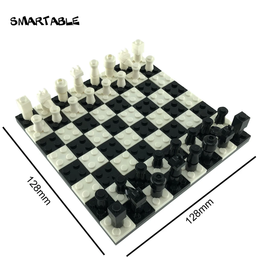Набор шахматных блоков Smartable детали MOC набор игрушек для детей развивающие товары