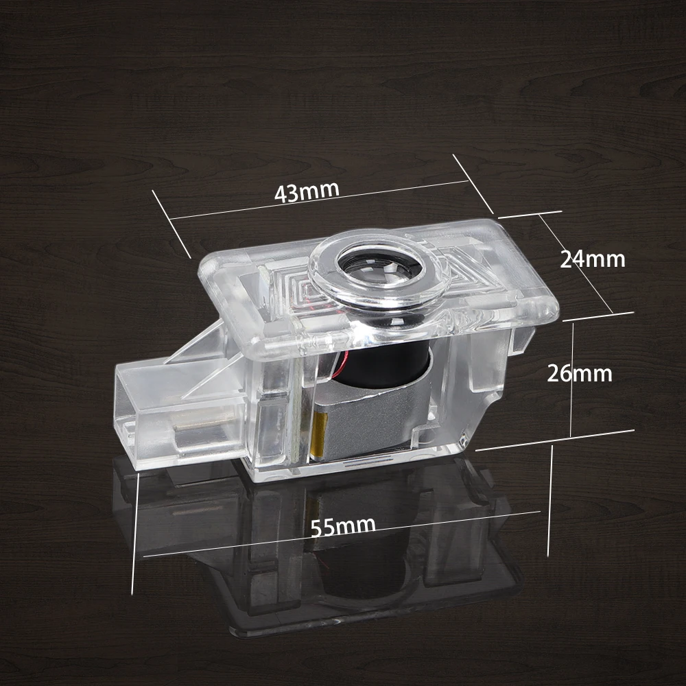 2 шт Автомобильный светодиодный логотив для дверей Ghost Shadow Добро пожаловать
