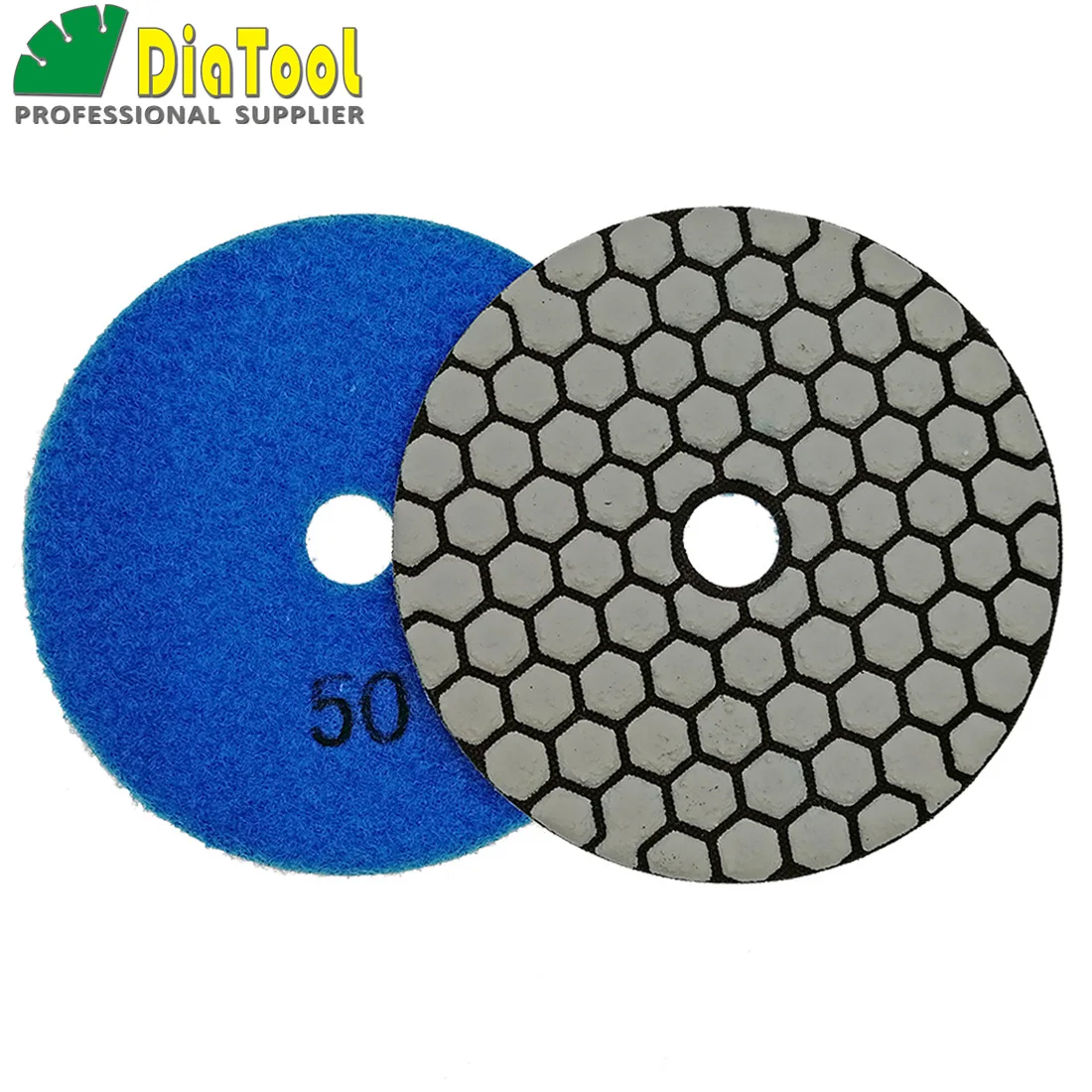 Шлифовальные диски SHDIATOOL 7 шт. 4 дюйма № 50 B диаметр 100 мм