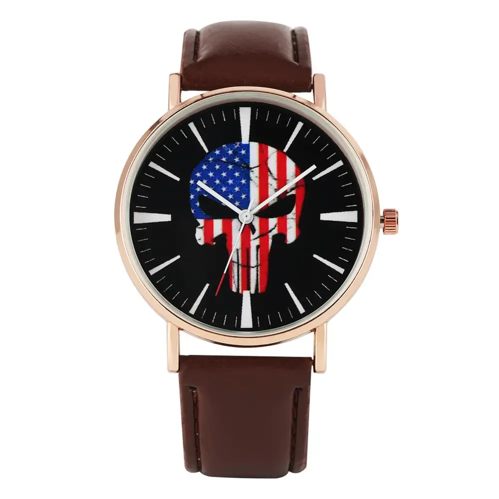 Мужские кварцевые аналоговые часы практичные Прочные с циферблатом узором