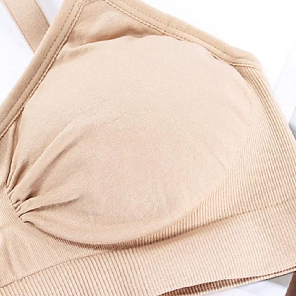 

Solid Color Wireless Push-up Bras for Pregnant Women Sexy Nursing Brassiere Bras Bralette Lingeries Underwear Women Bras Tops