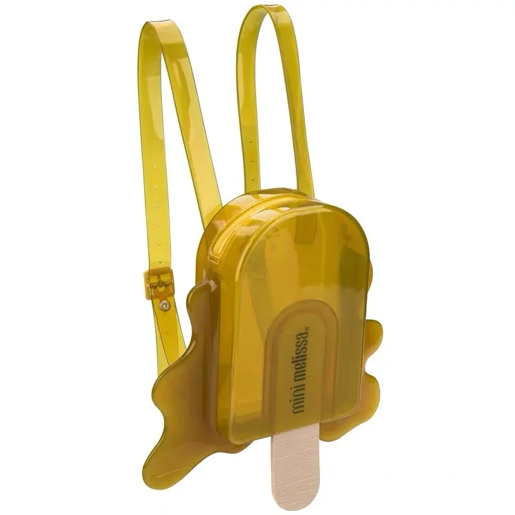 Мини Мелисса бренд 2020 Девушки Желе Сандалии милый кот сумка