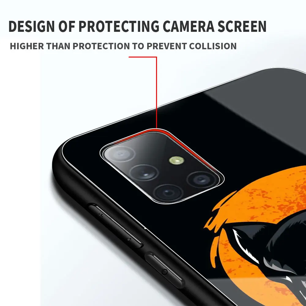 

Cute Pug Dog Anime Phone Case for Samsung Galaxy A51 A71 A50 A70 A21s A31 A10 A41 A20e A30 A11 A40 Tempered Glass Cover