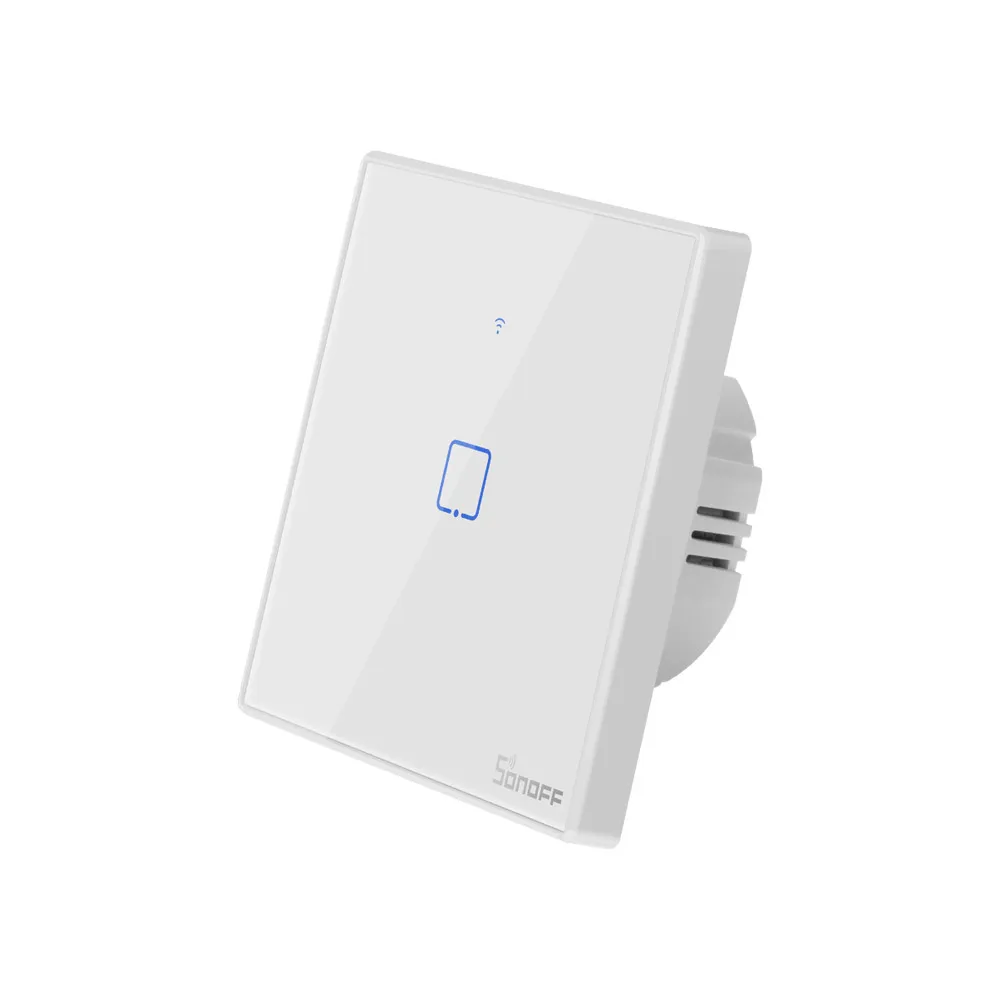 Сенсорный настенный выключатель SONOFF T2/T3 EU/UK TX 1/2/3 Gang Smart Wifi Home 433 RF/Voice/APP Control |