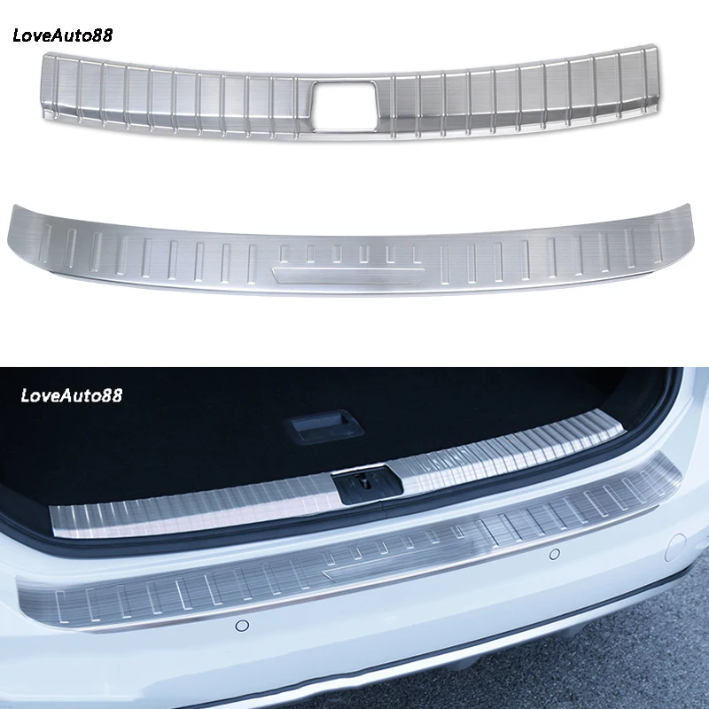 Внешняя внутренняя и внешняя аргументы из нержавеющей стали задний бампер