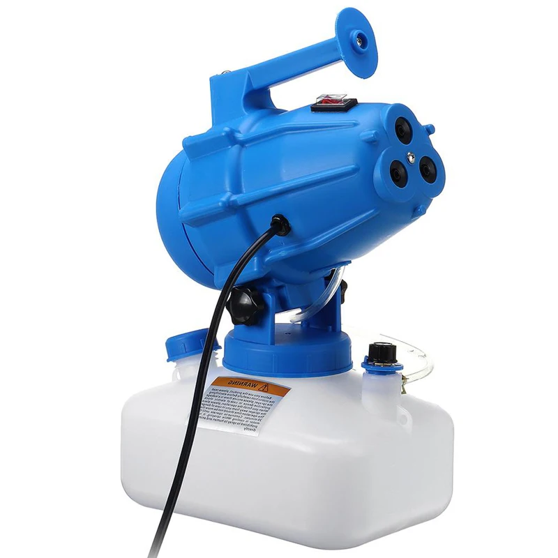 

1200W Electricportable Fogger Sprayer 110/220V Portable Intelligent Electric Cold Fog Machine 5000ML Garden Pesticide Nebulizer