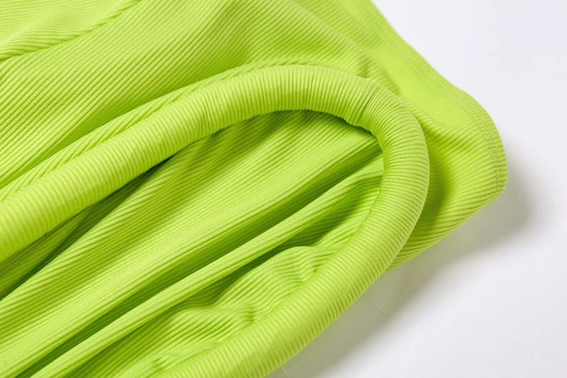 Брюки карандаш женские с эластичной завышенной талией ярко зеленые|Брюки| |