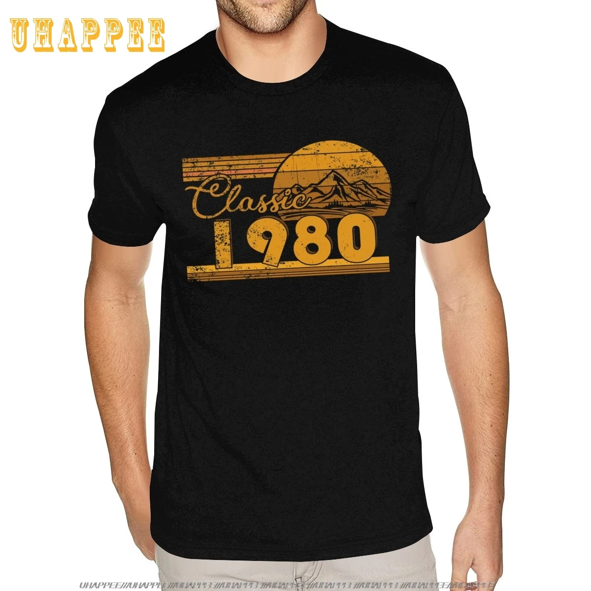 

40Th Birthday Classic 1980 40 Year Awesome Latest Tee Shirts XXXL For Boyfriend Branded Graphic T-shirts