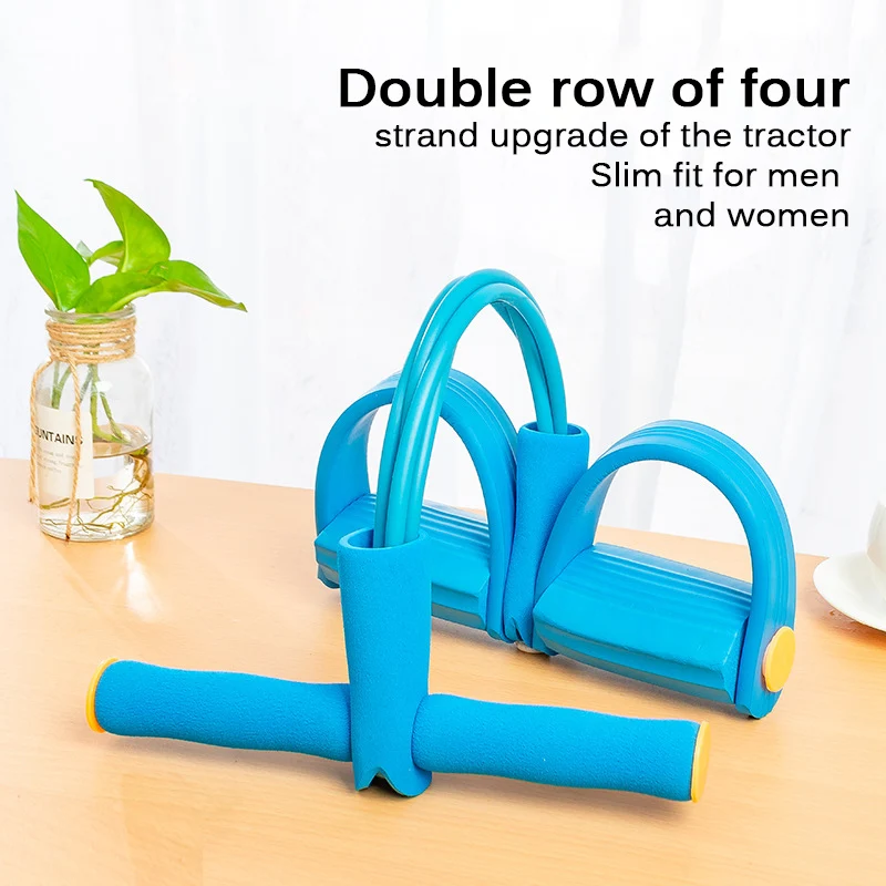 

PVC Elastic Pull Ropes Exerciser Rower Belly Resistance Band Home Gym Sport Training Elastic Bands For Fitness Equipment