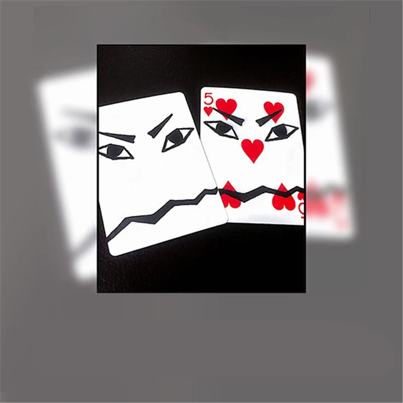 Волшебная карта Волшебные Трюки крупным планом улица сценическая магический