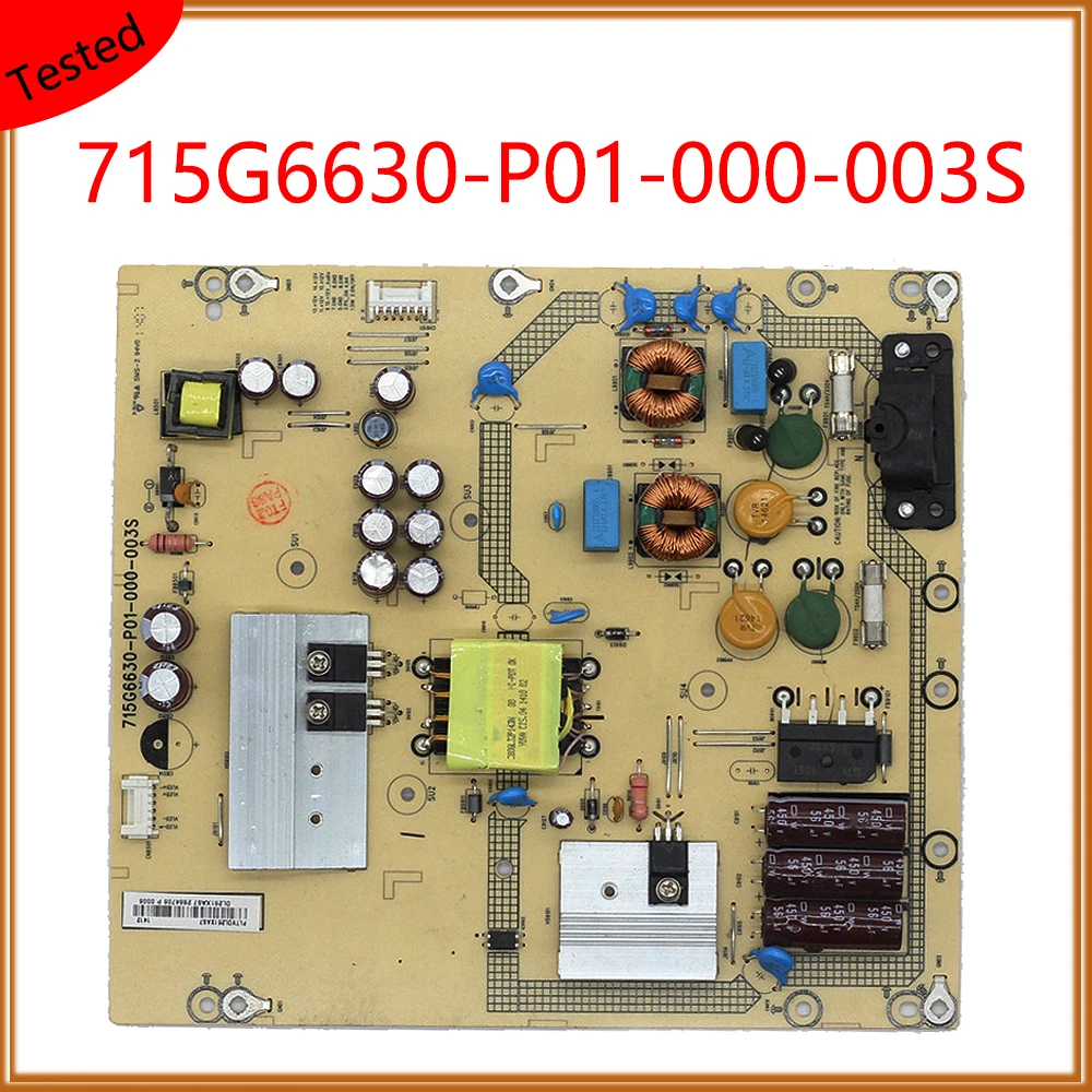 Плата питания 715G6630-P01-000-003S для ТВ, плата питания для профессиональных запчастей телевизора, карта питания, оригинальная плата питания