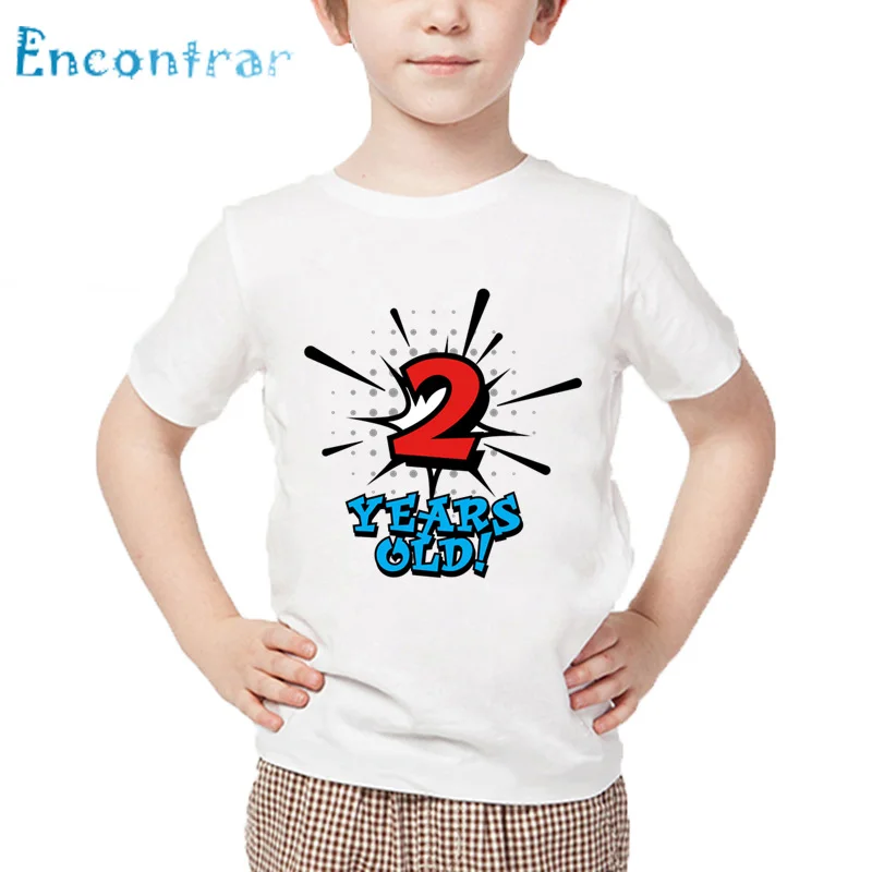Забавные принты с надписями на день рождения для мальчиков 1 5 лет детские летние