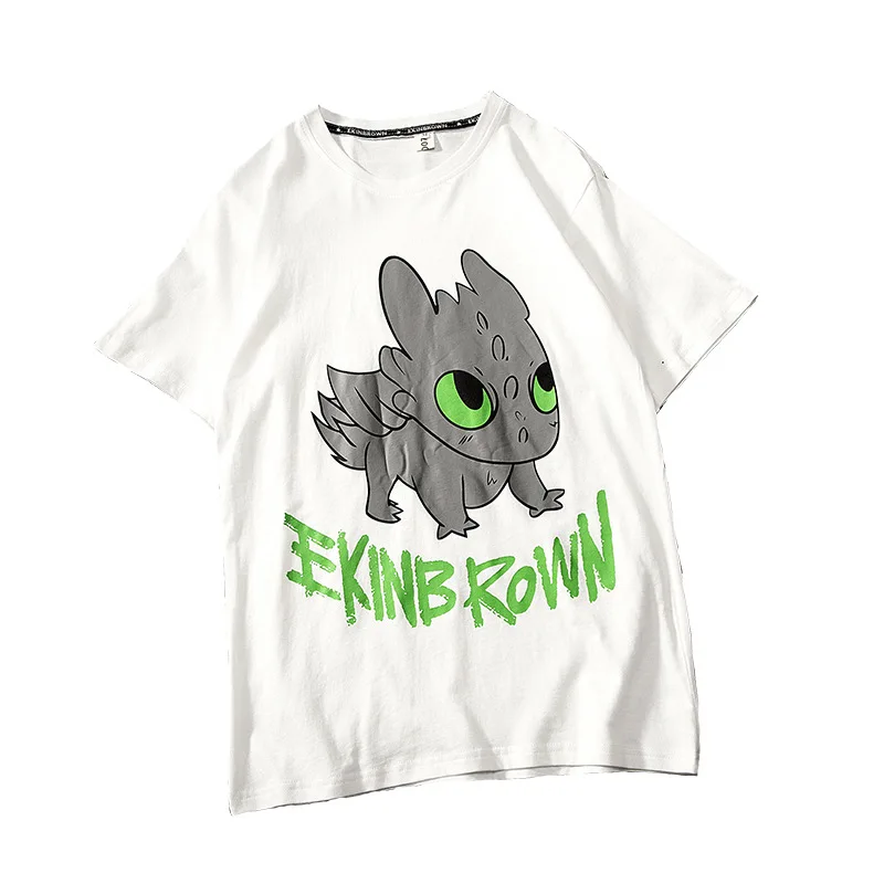 

2021 летние Hong Kong Стиль Мужская футболка с коротким рукавом Футболка для мальчиков в стиле свободного кроя с принтом размера плюс футболка па...