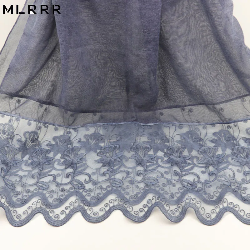 MLRRR новый модный подарок темно-синий и органза вышитый дорожный Праздничный