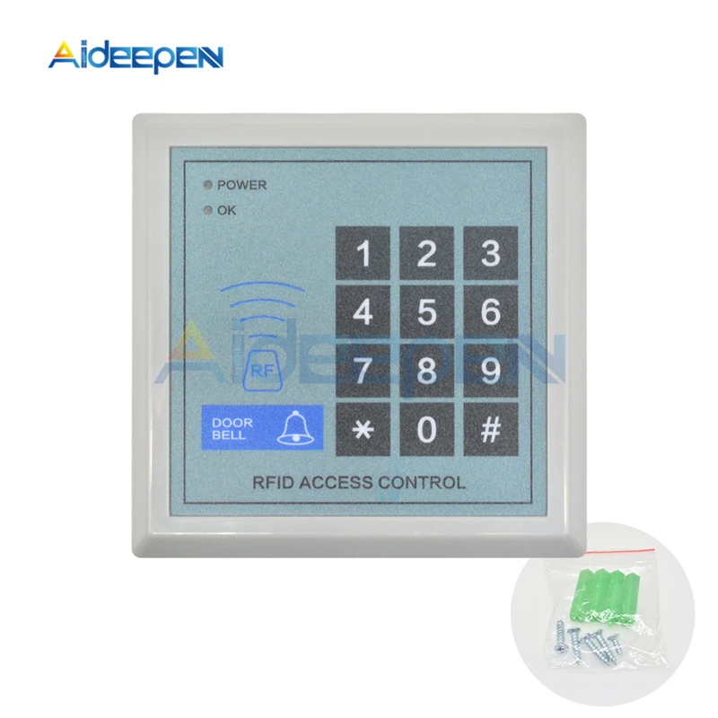 

DC 12V RFID Access Control System Device Machine Security Proximity Entry Door Lock 125KHz