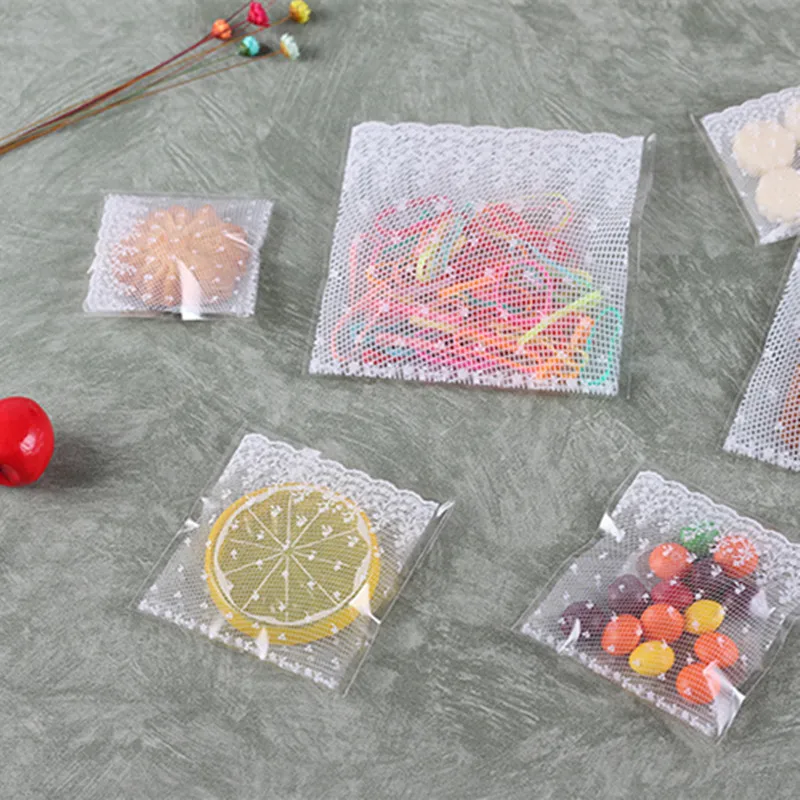 100 шт Милый Панда мультфильм пластиковый пакет для печенья конфеты драже печенье