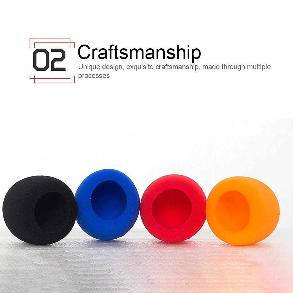 2 шт. утолщенные пенка для микрофона чехол Профессиональная студия ветровое