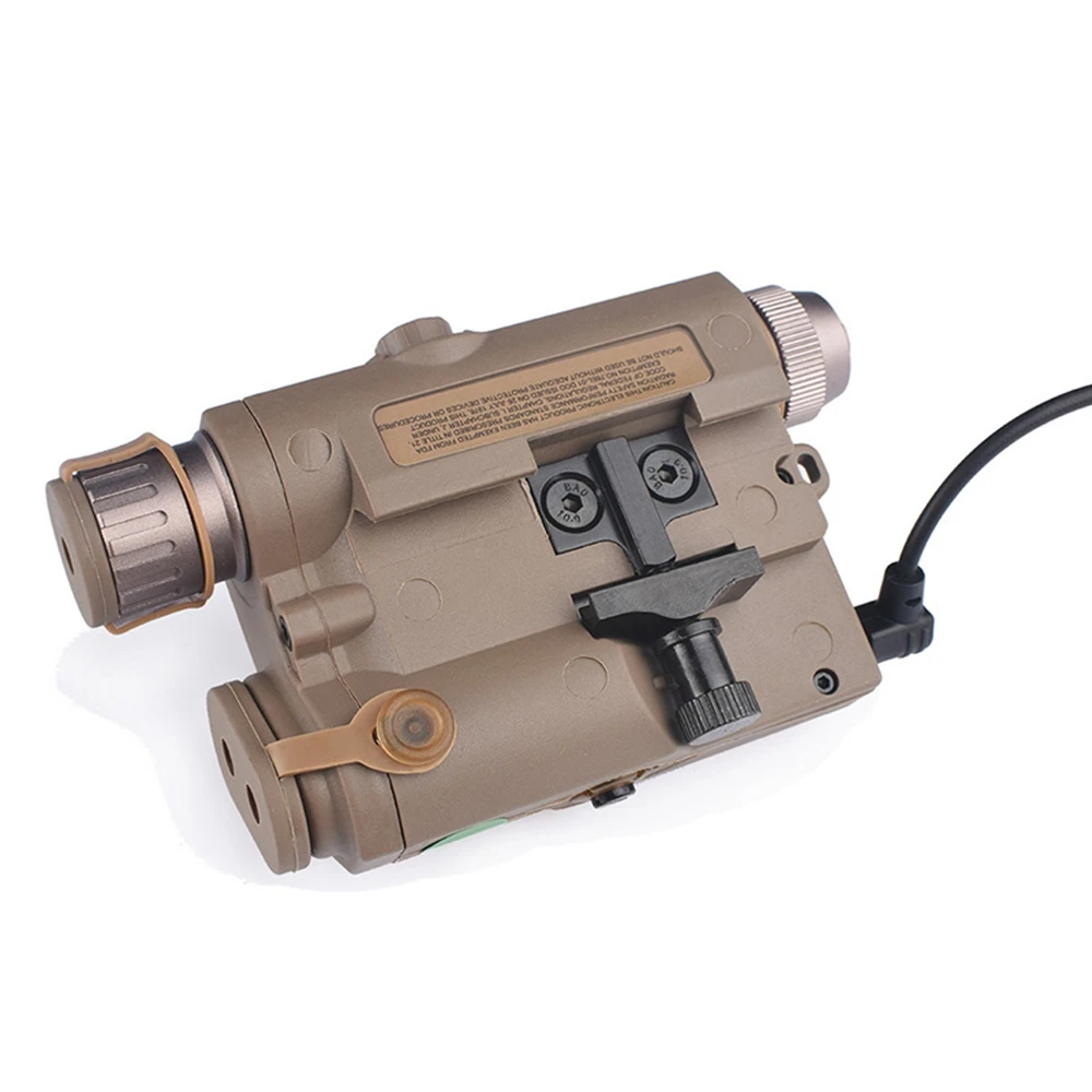 WADSN Tactical PEQ-15 LA5 UHP Appearance IR Green Laser Flashlight Sight LA-5C Softair Weapon LA5C PEQ Hunting illumination | Спорт и