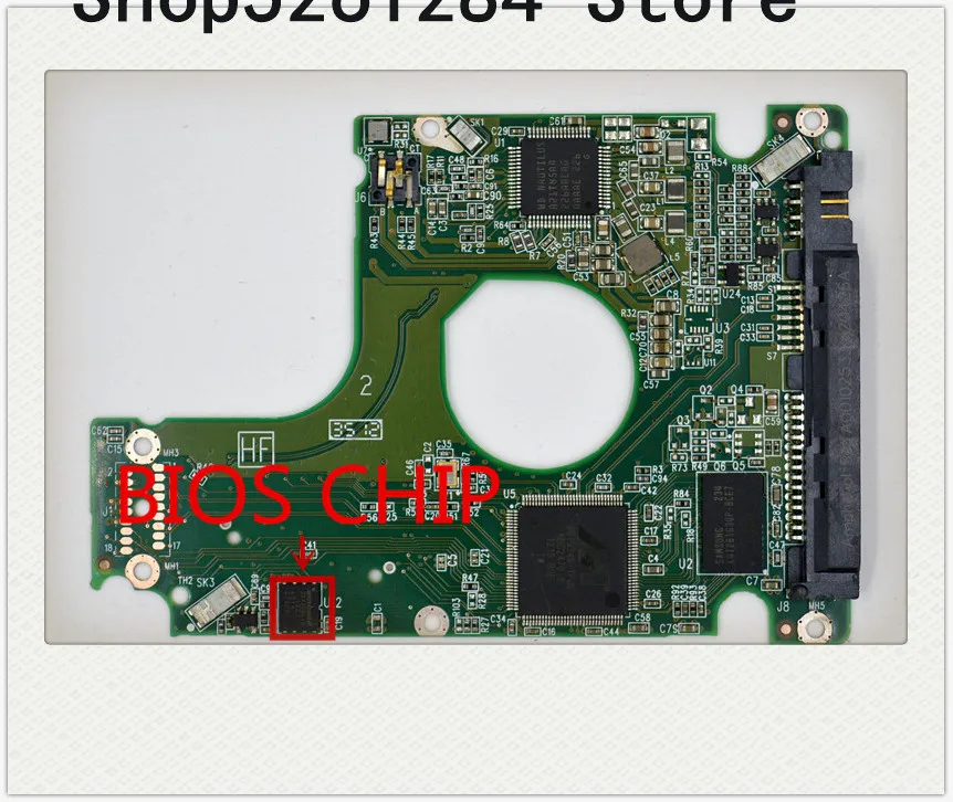 

Печатная плата/логическая плата/WD5000LPVT/HDD/2060-771852-001 REV A , 2060-771852-001 REV P1 , 2060 771852 001 /771852-201