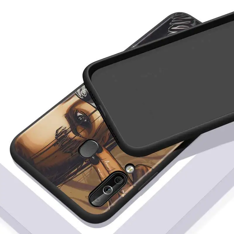 

Sexy Woman Tattoo for Huawei P Smart Z S Plus 2020 2019 Nova 5T 5i 5 4e 4 3i 3e 3 2i Phone Case Bright Black Cover