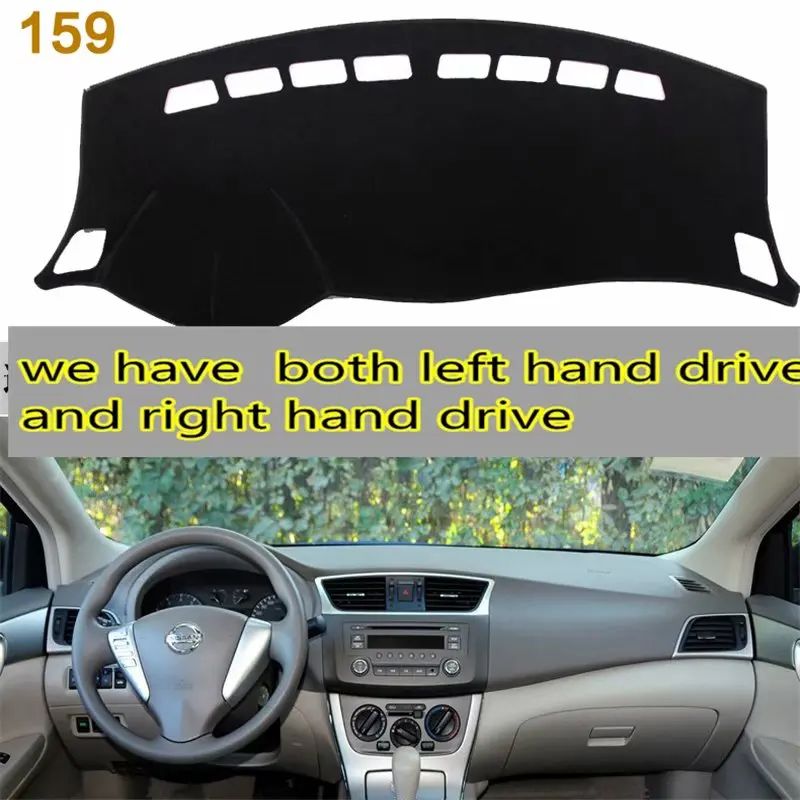 Для Nissan Sylphy Sentra 2013 2014 2015 2016 2017 2018 коврик для приборной панели аксессуары стайлинга