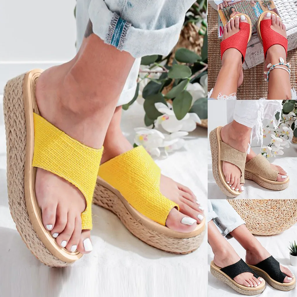 

Slippers Women's Ladies Girls Flip Flops Thick Flat Beach Sandals Slipper Shoes Flat Sandals Female Beach Slippers shoes#g20