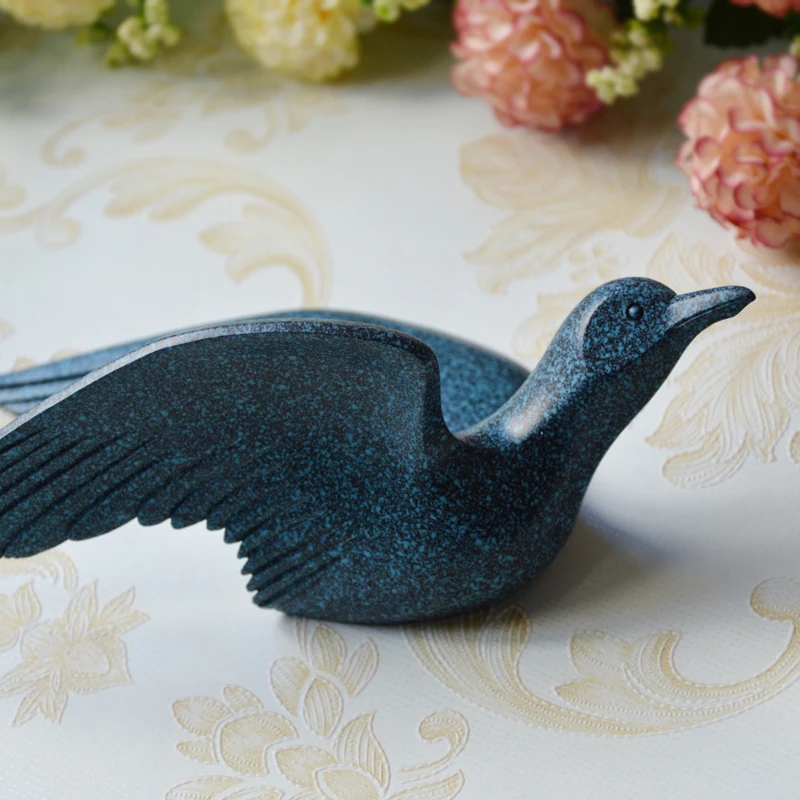 

5PCS European 3D Resin Wall Hanging Bird Mural Wall Sticker Home Furnishing TV Background Wall Decoration Craft Simulation Bird