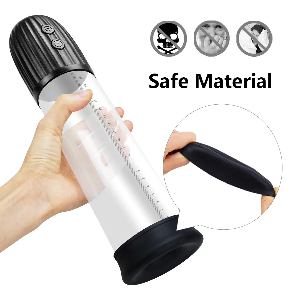 Мощный увеличитель пениса мужской t секс-игрушки для мужчин насос массажер